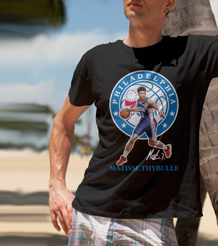 Philadelphia Basketball Matisse Thybulle Edition T-Shirt
