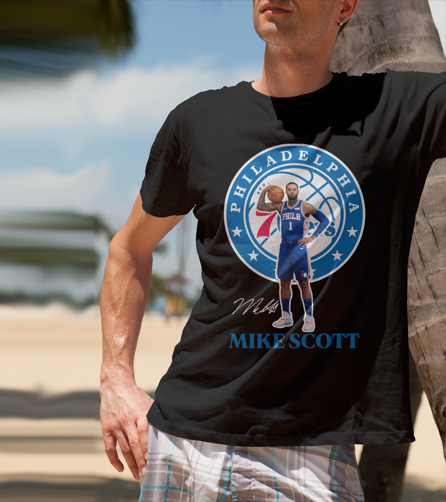 Philadelphia Mike Scott 76Er07 T-Shirt