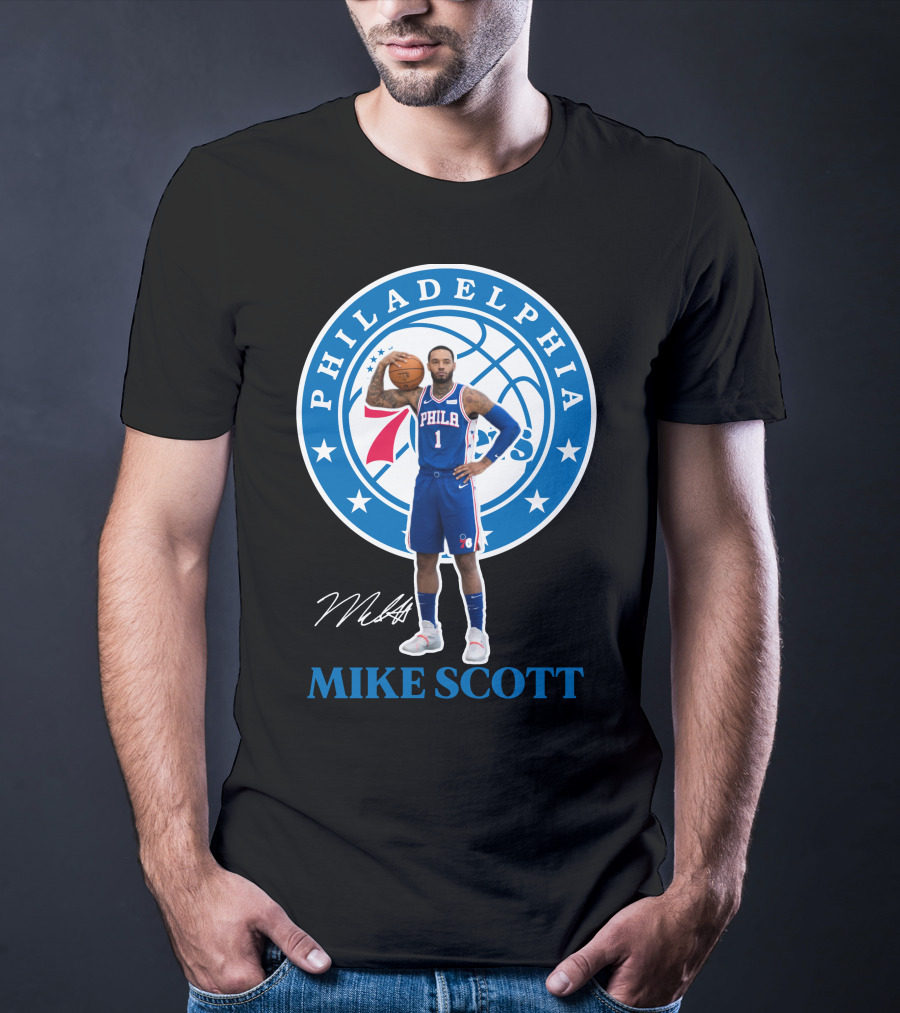 Philadelphia Mike Scott 76Er07 T-Shirt