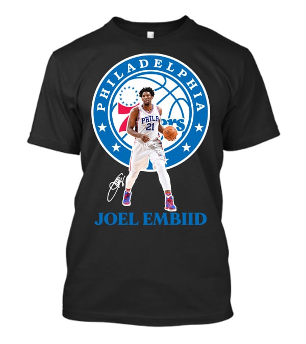 Philadelphia 76ers Joel Embiid T-Shirt