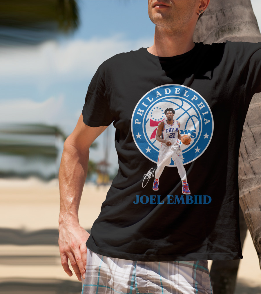 Philadelphia 76ers Joel Embiid T-Shirt
