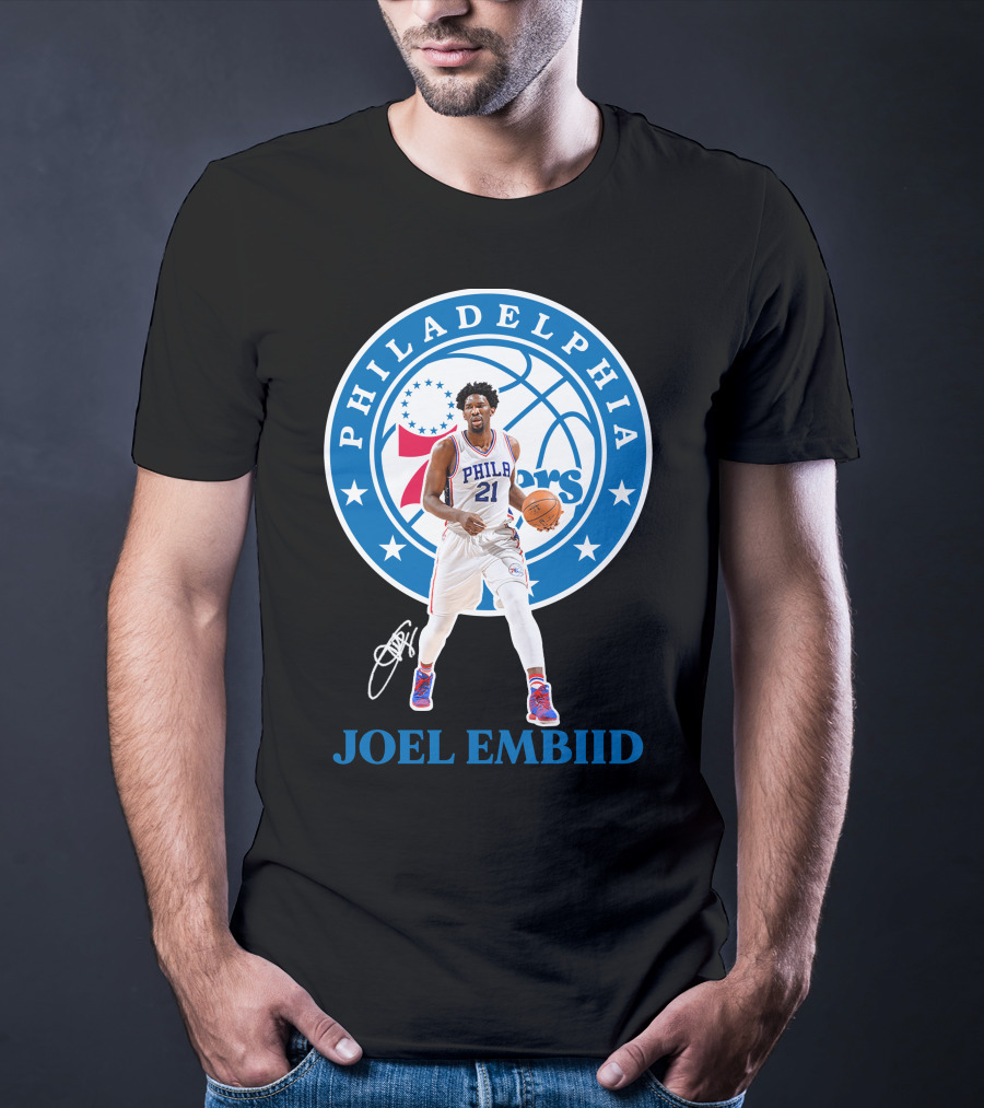 Philadelphia 76ers Joel Embiid T-Shirt