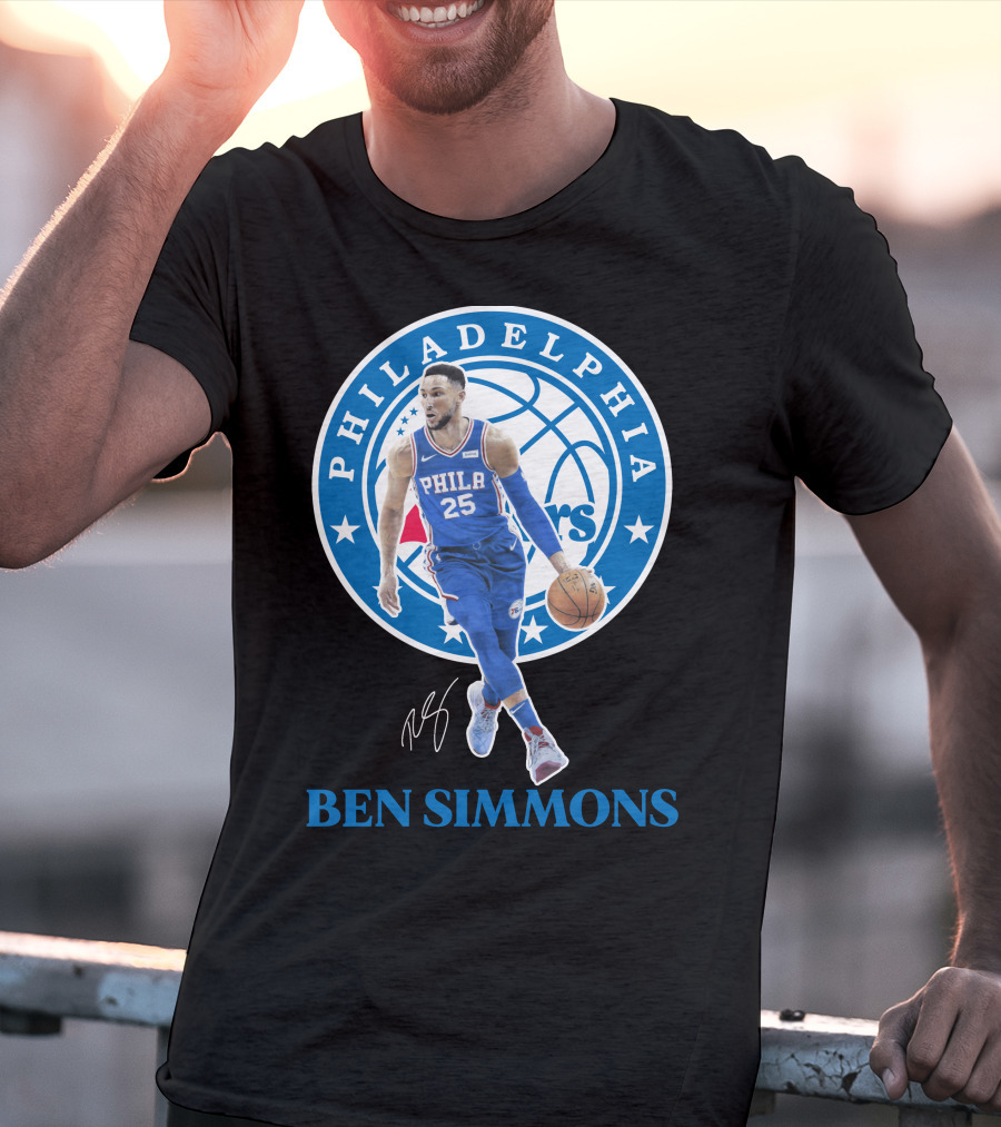 Philadelphia 76ers Ben Simmons 25 76Er01 T-Shirt