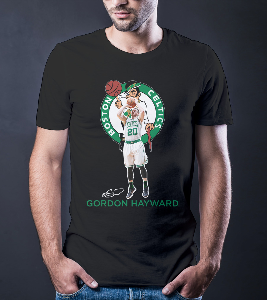 Boston Celtics Bc01 Gordon Hayward T-Shirt