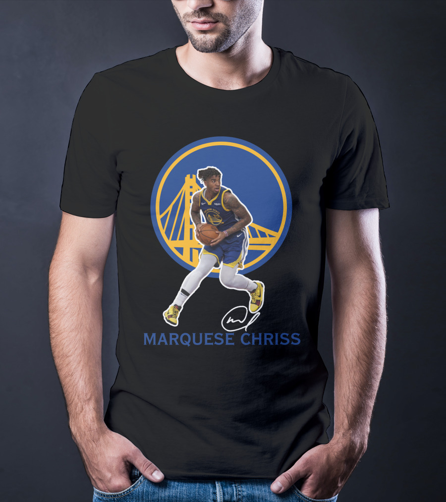 Marquese Chriss Gsw04 Golden State Warriors Basketball T-Shirt