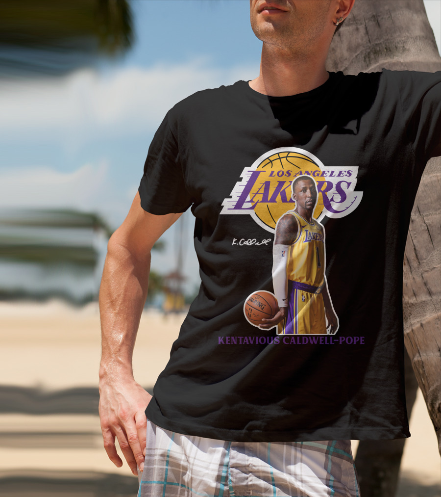 Los Angeles Lakers Kentavious Caldwell-Pope La07 T-Shirt