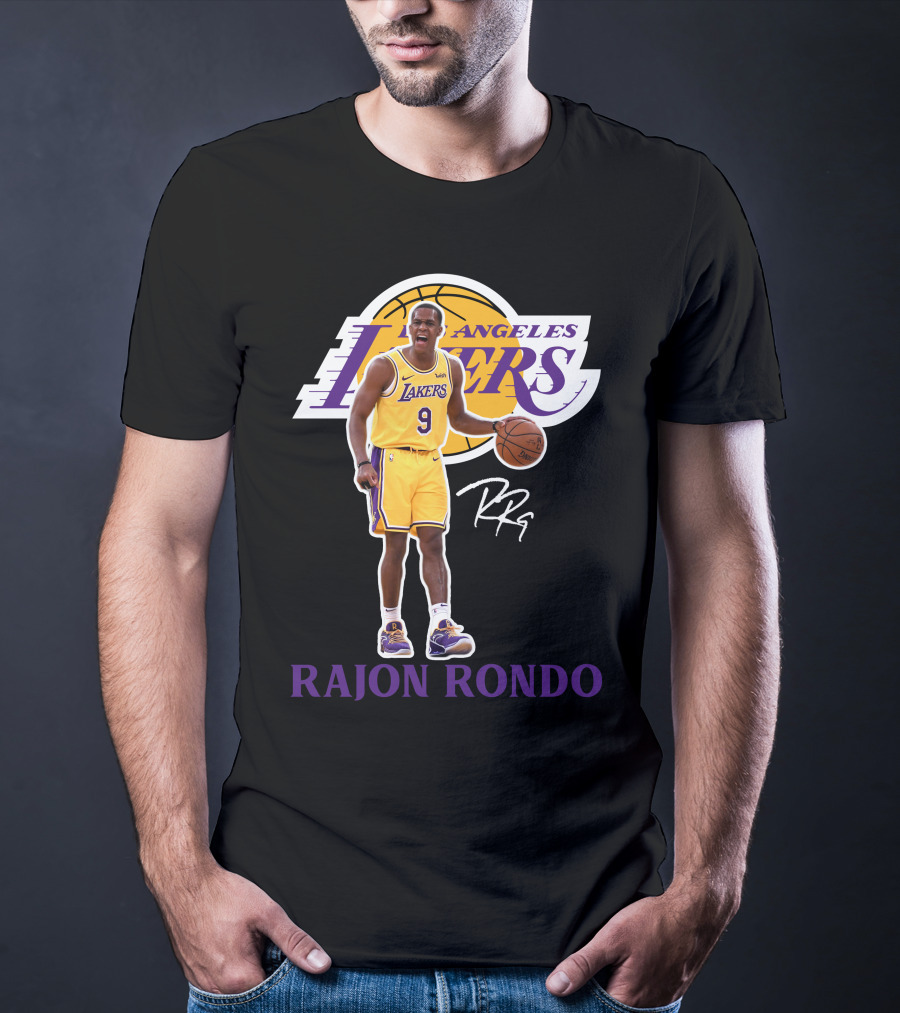 Los Angeles Lakers Rajon Rondo La04 T-Shirt