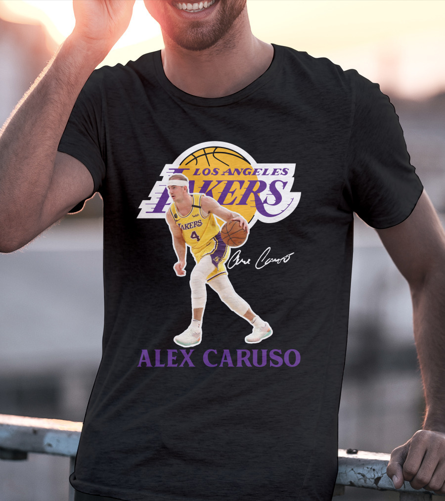 Alex Caruso Los Angeles Lakers La03 T-Shirt