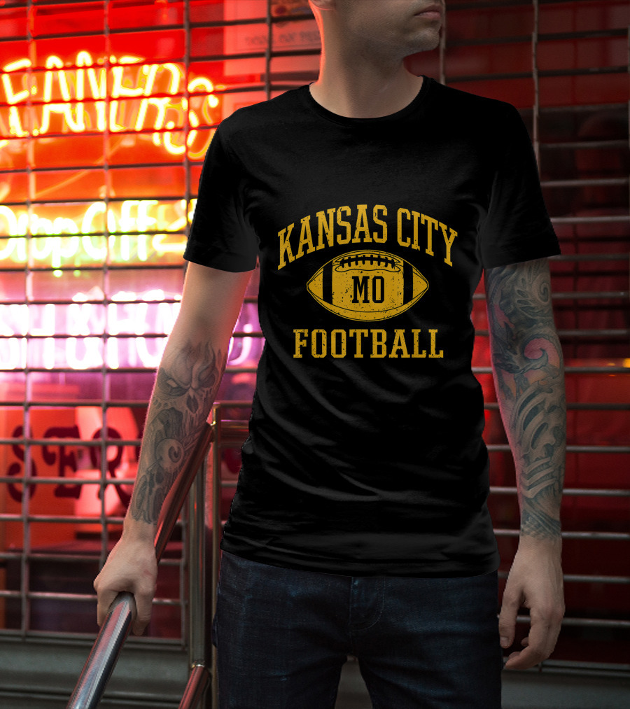 Kansas City Mo Football Chiefs T-Shirt