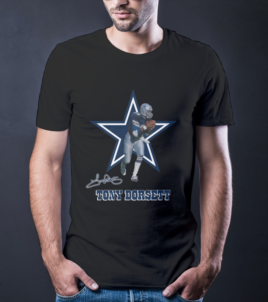 Tony Dorsett Dallas Cowboys Legend T-Shirt