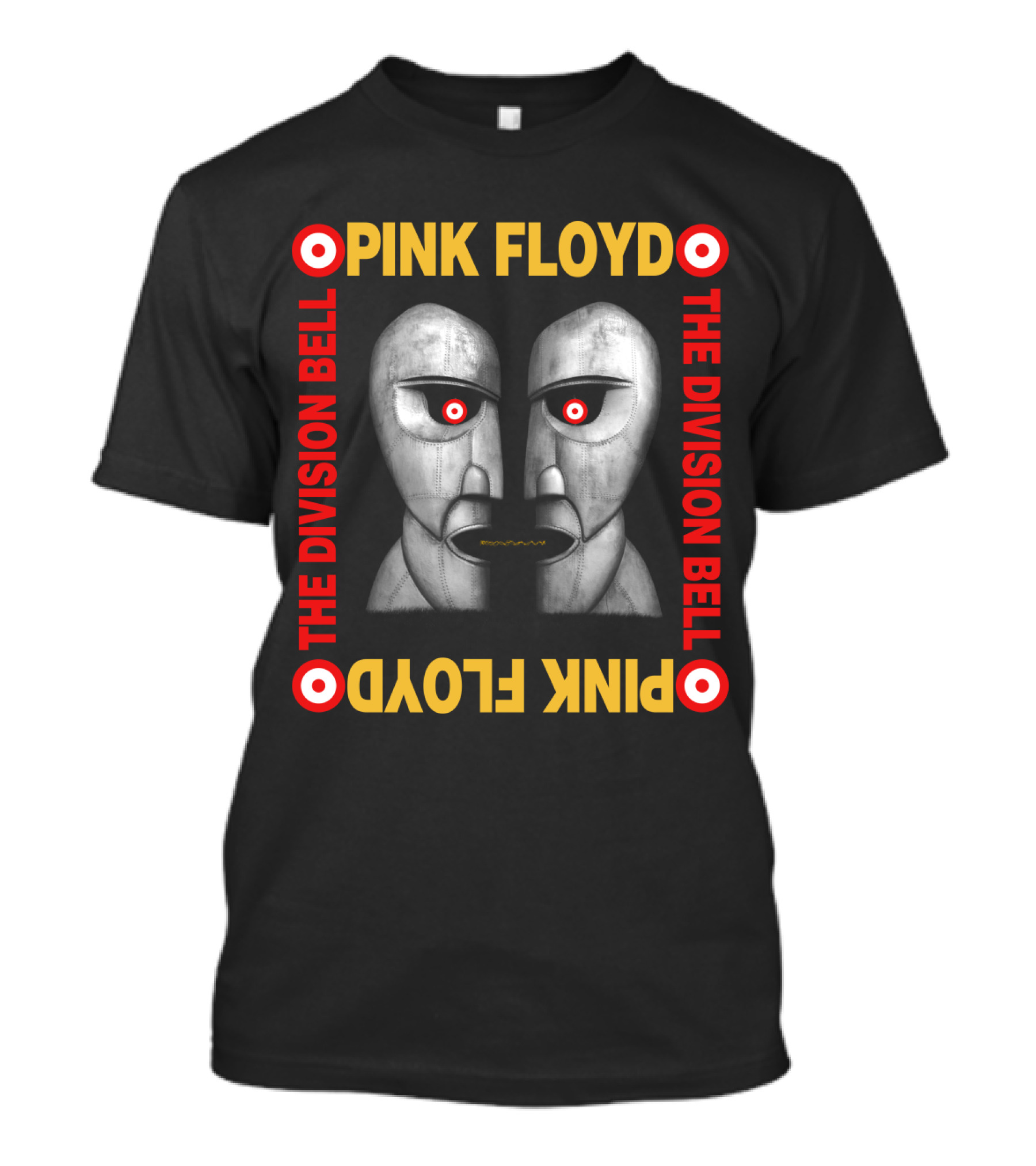 Pink Floyd The Division Bell Faces T-Shirt