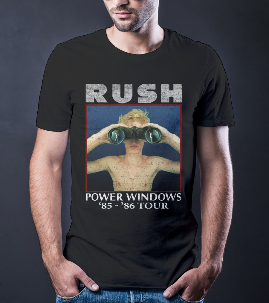 Rush Power Windows '85-'86 Tour Binocular T-Shirt