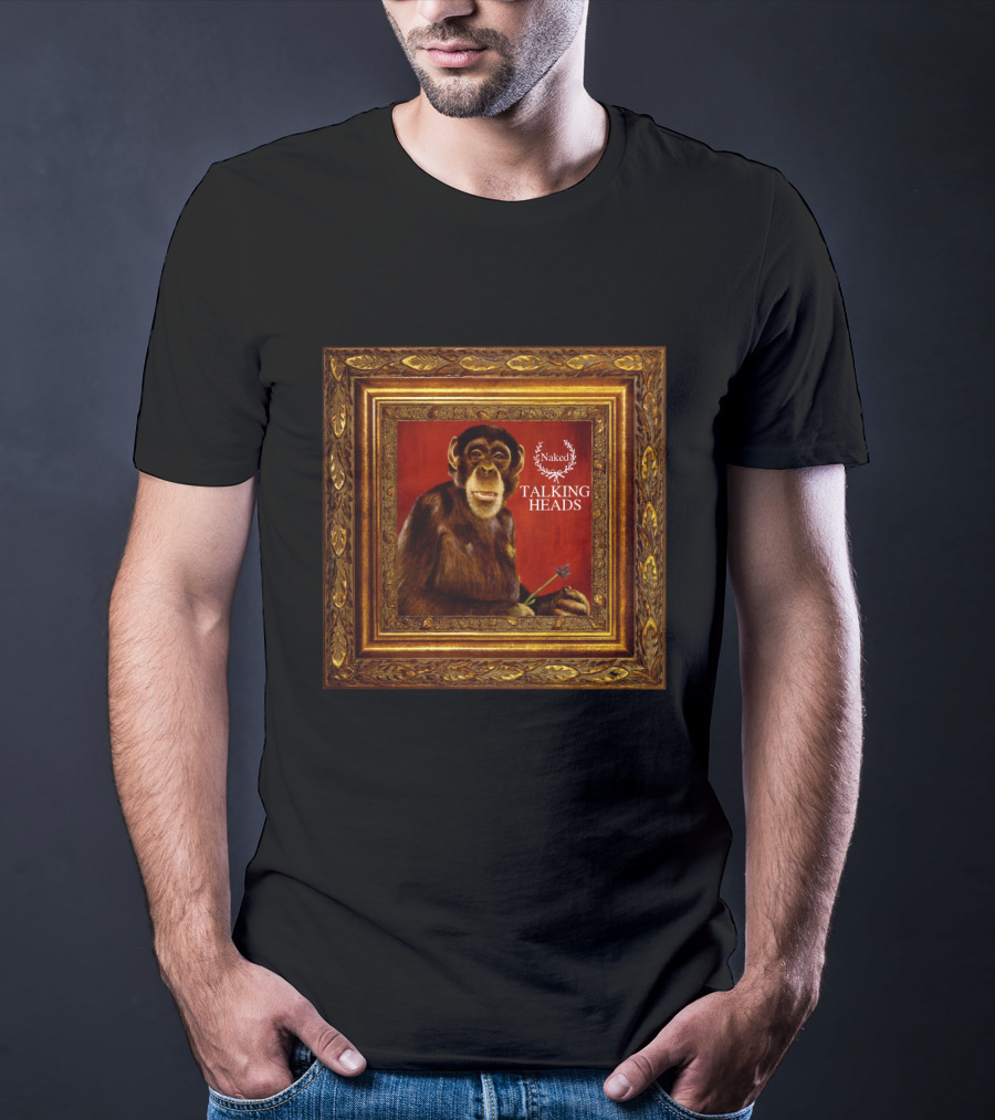 Talking Heads Naked Primate Portrait Album Cover Art T-Shirt