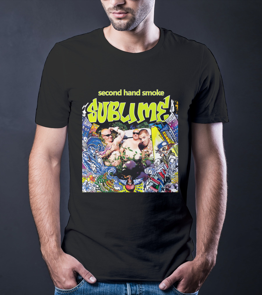 Sublime Second Hand Smoke Album Cover Art T-Shirt