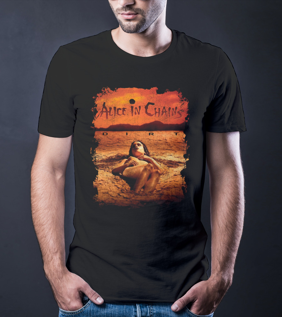 Alice In Chains Dirt Album Cover Art T-Shirt