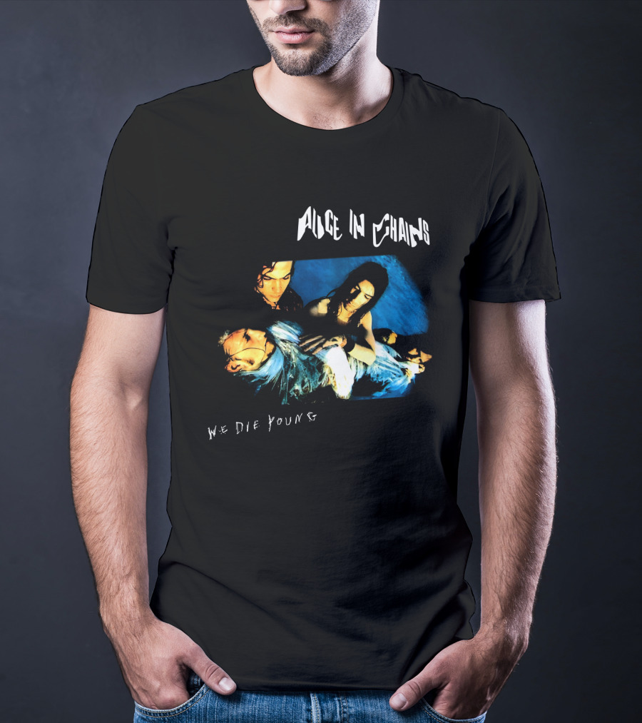 Alice In Chains We Die Young Aic T-Shirt