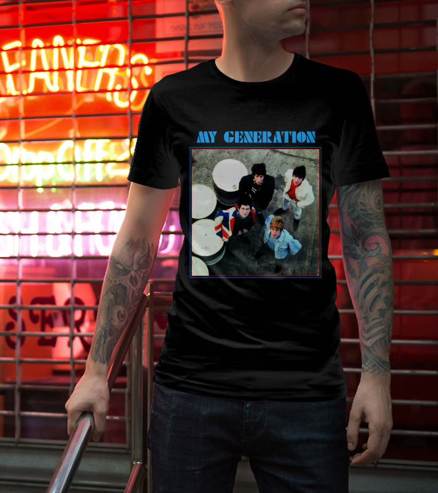 My Generation The Who Album Cover Art T-Shirt