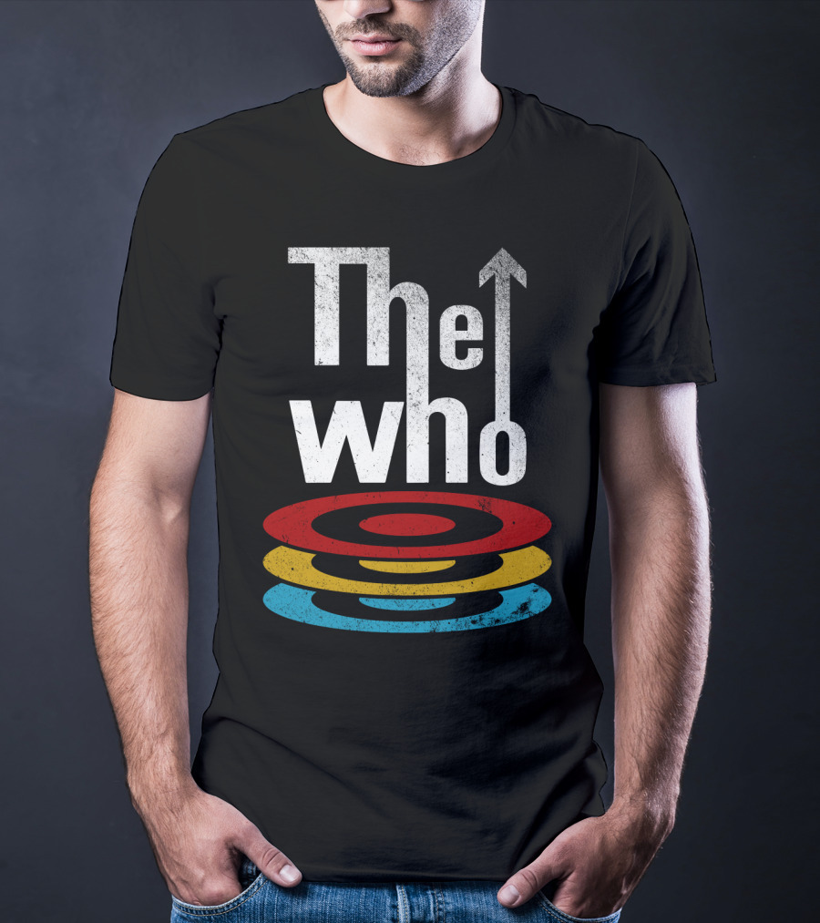 The Who Logo With Mod Target Symbol T-Shirt