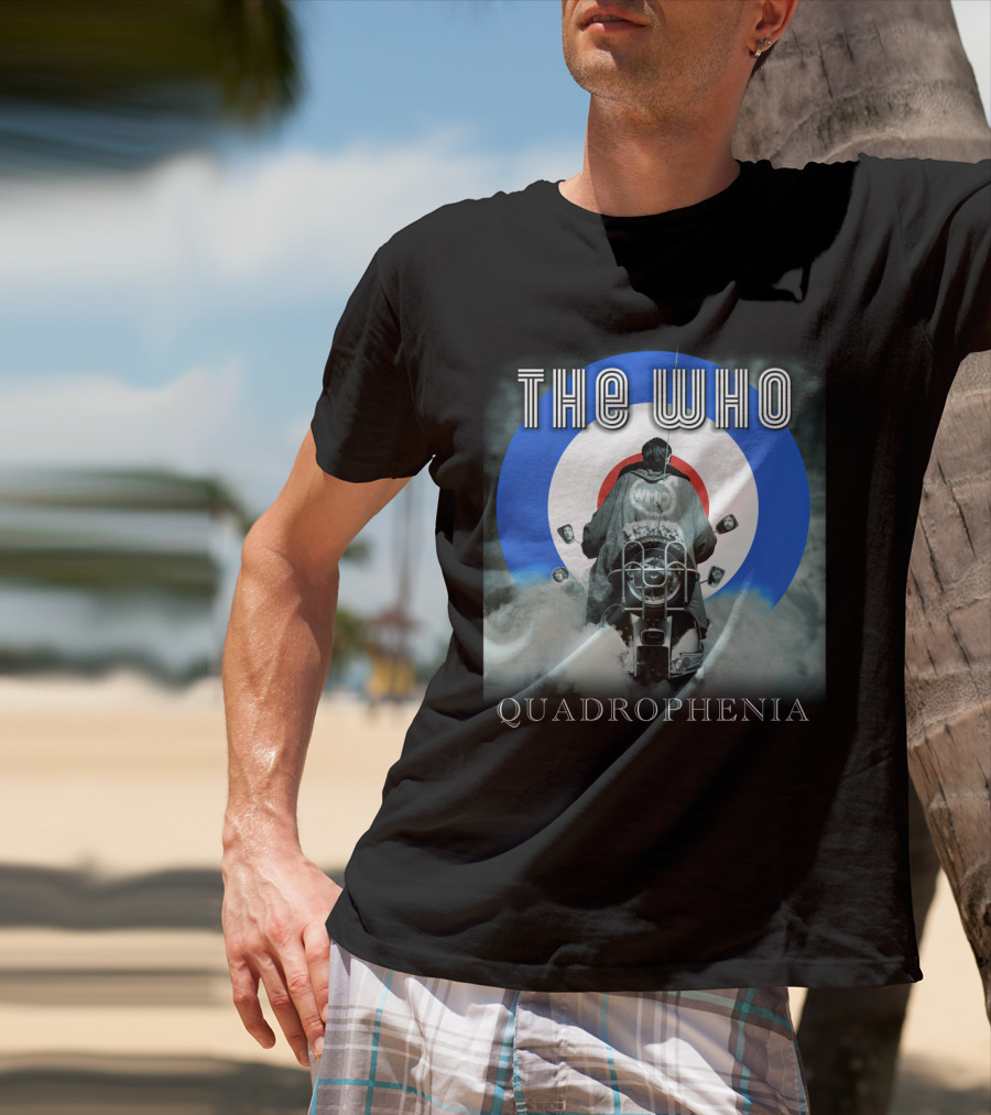 The Who Quadrophenia Mod Target Scooter T-Shirt