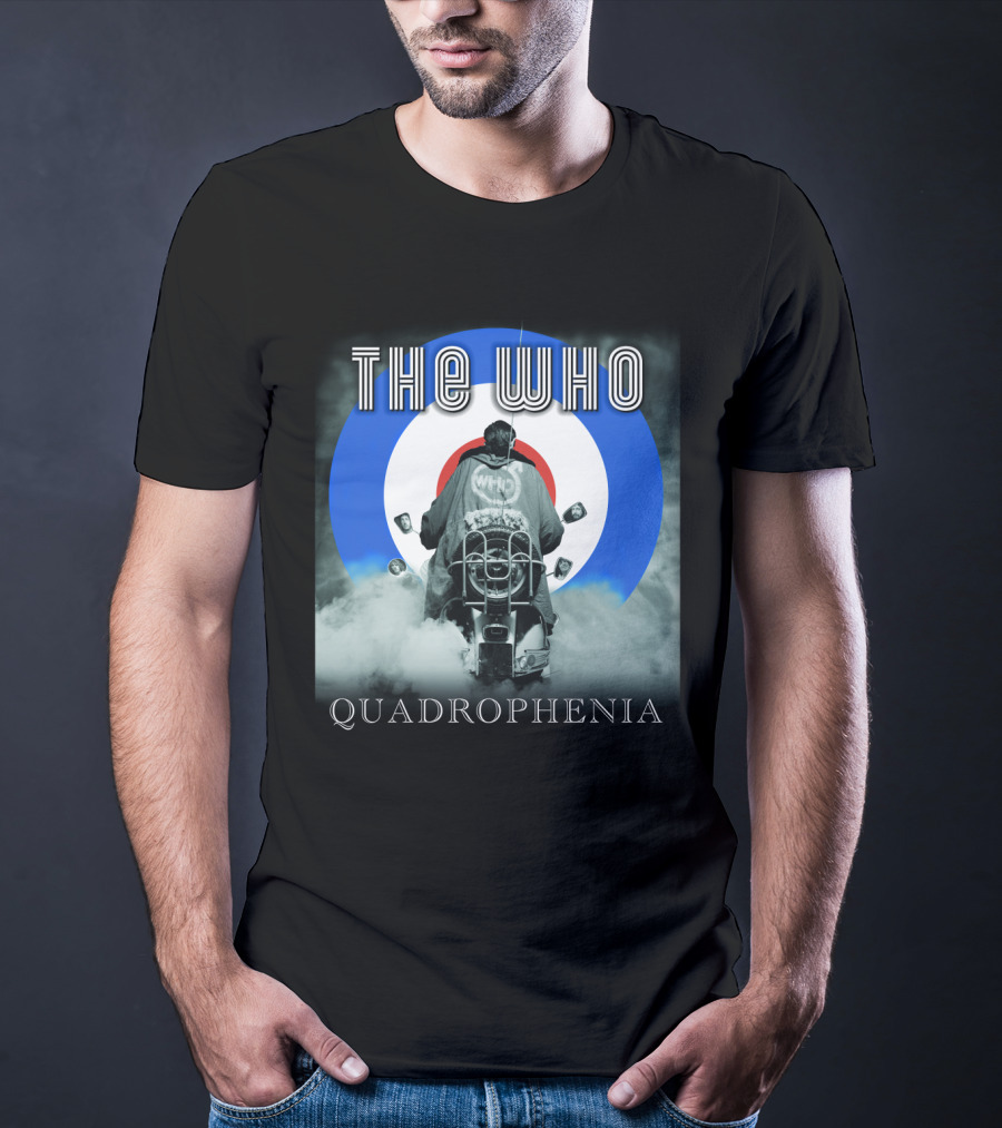 The Who Quadrophenia Mod Target Scooter T-Shirt