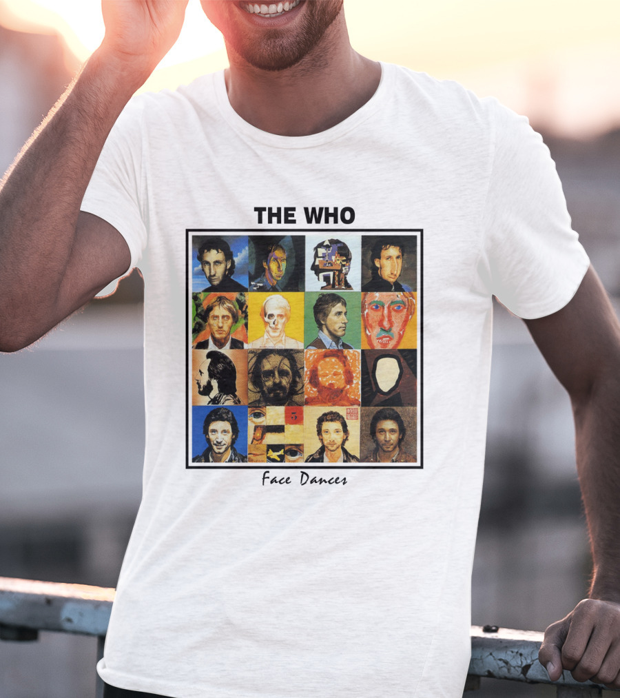 The Who Face Dancers Album Cover T-Shirt