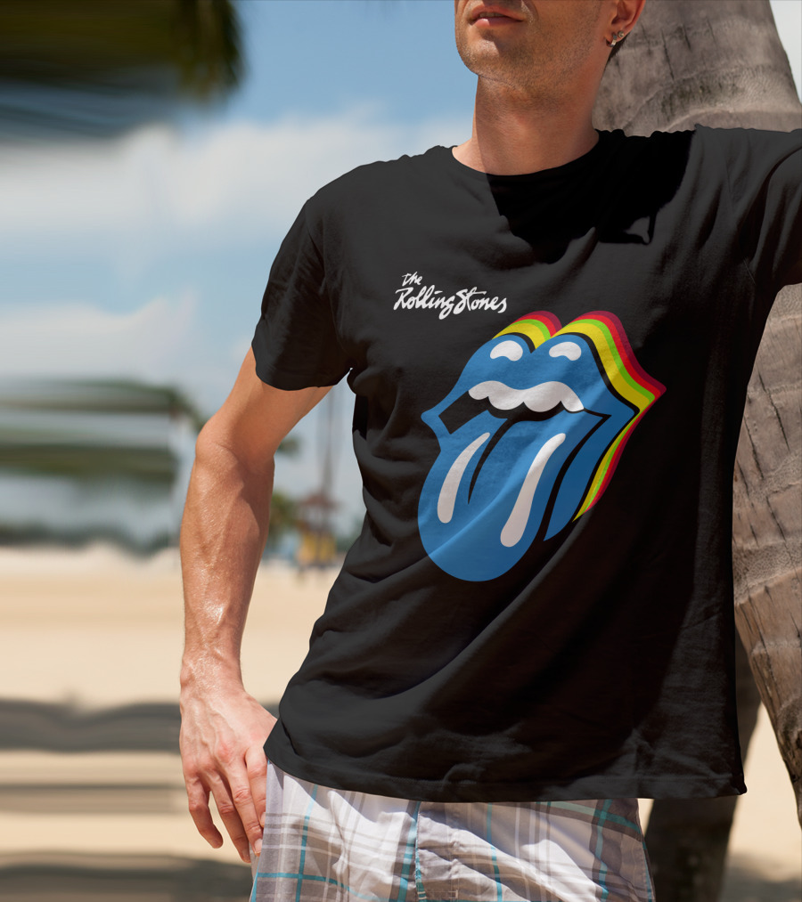 The Rolling Stones Rainbow Tongue T-Shirt