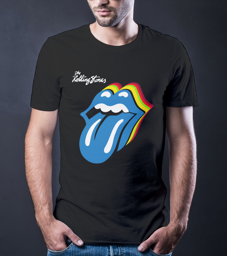 The Rolling Stones Rainbow Tongue T-Shirt