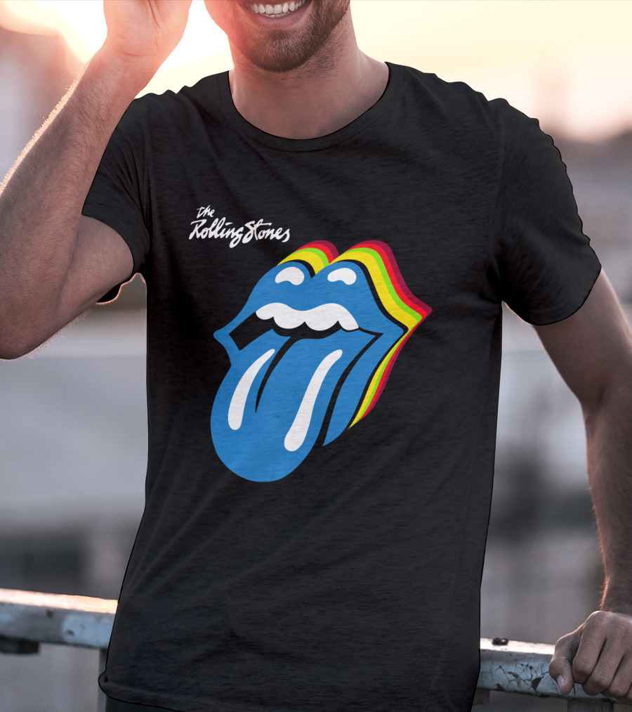 The Rolling Stones Rainbow Tongue T-Shirt
