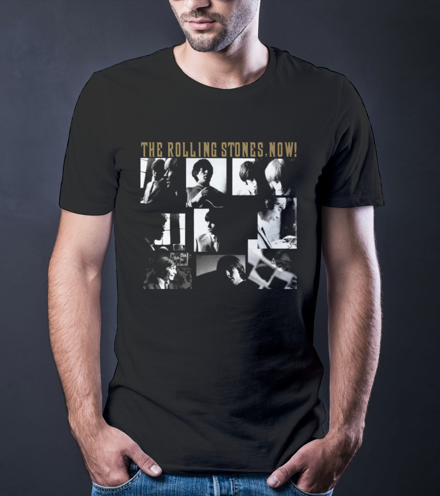 The Rolling Stones Now! Album Cover Photomontage T-Shirt