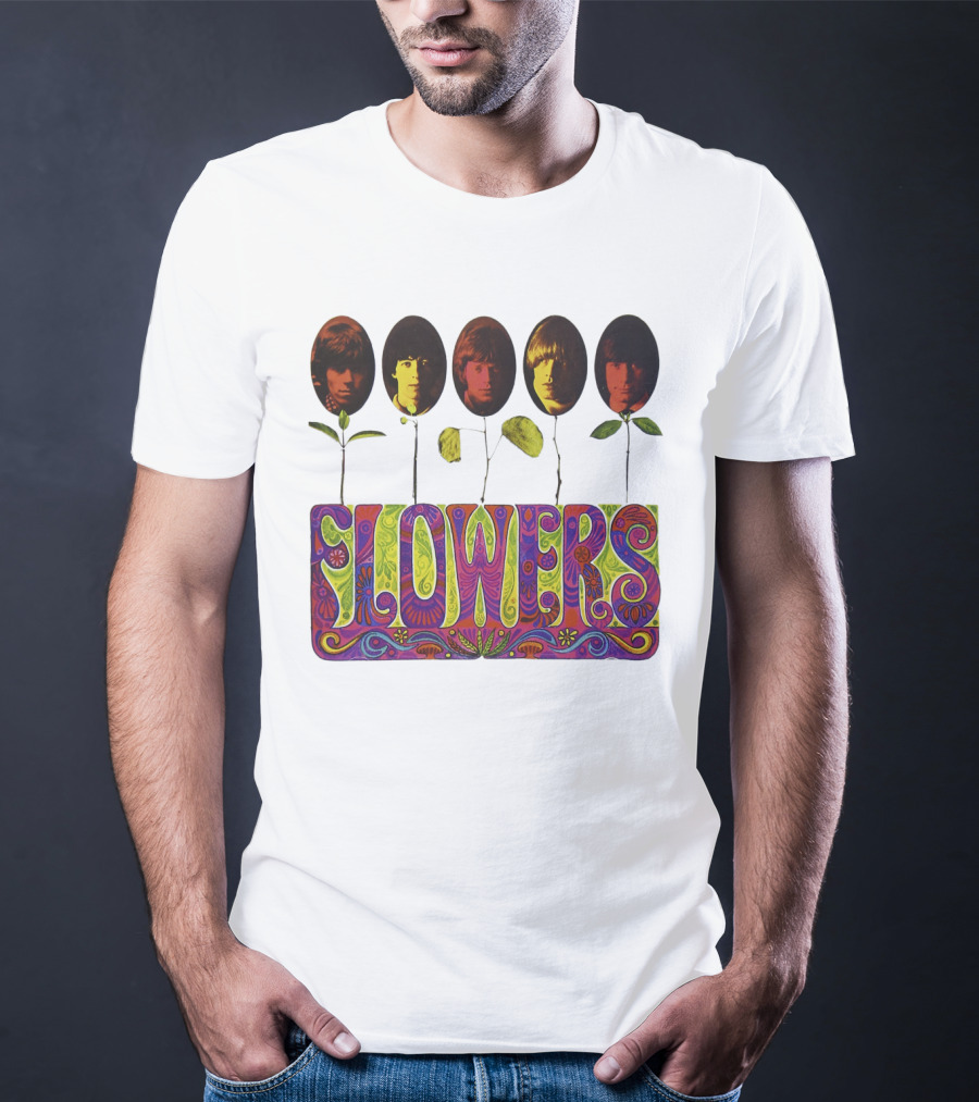 Flowers Trs 24 Psychedelic Band T-Shirt