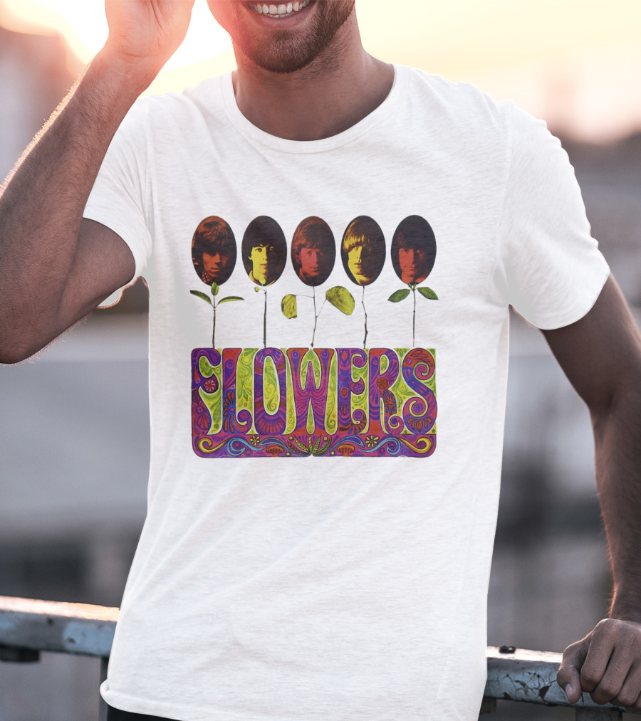 Flowers Trs 24 Psychedelic Band T-Shirt