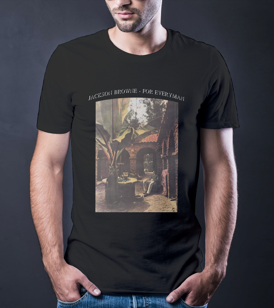 Jackson Browne For Everyman Courtyard Scene T-Shirt