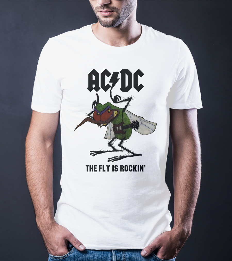 Acdc The Fly Is Rockin' T-Shirt