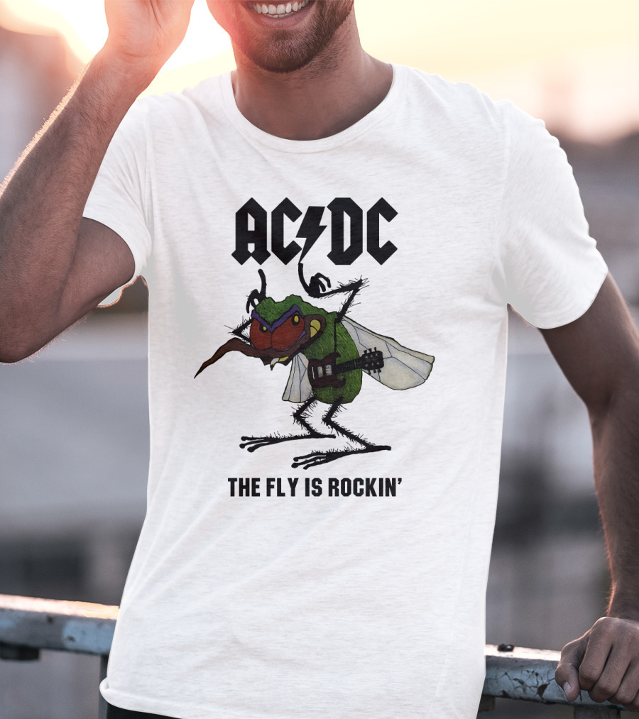 Acdc The Fly Is Rockin' T-Shirt
