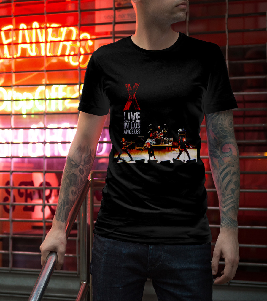 X 13 Live In Los Angeles Concert Performance Stage T-Shirt