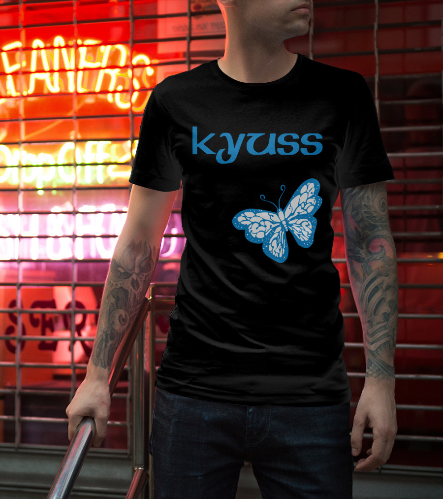 Kyuss Blue Butterfly T-Shirt