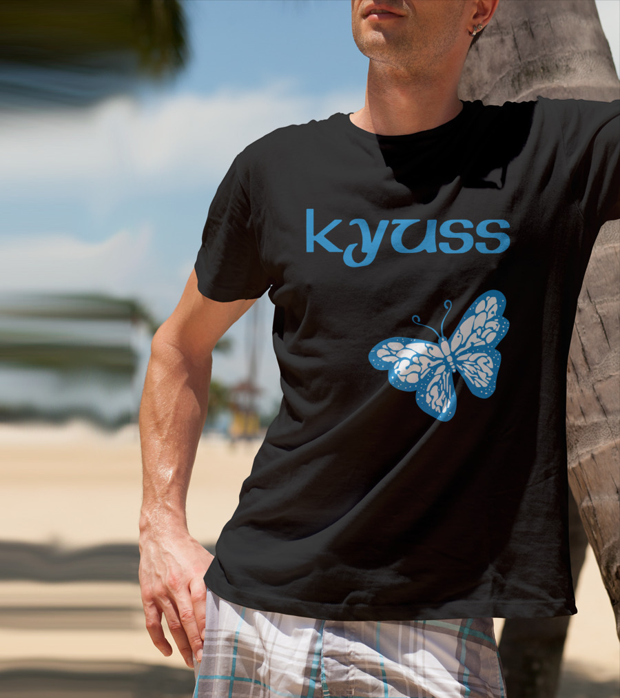Kyuss Blue Butterfly T-Shirt