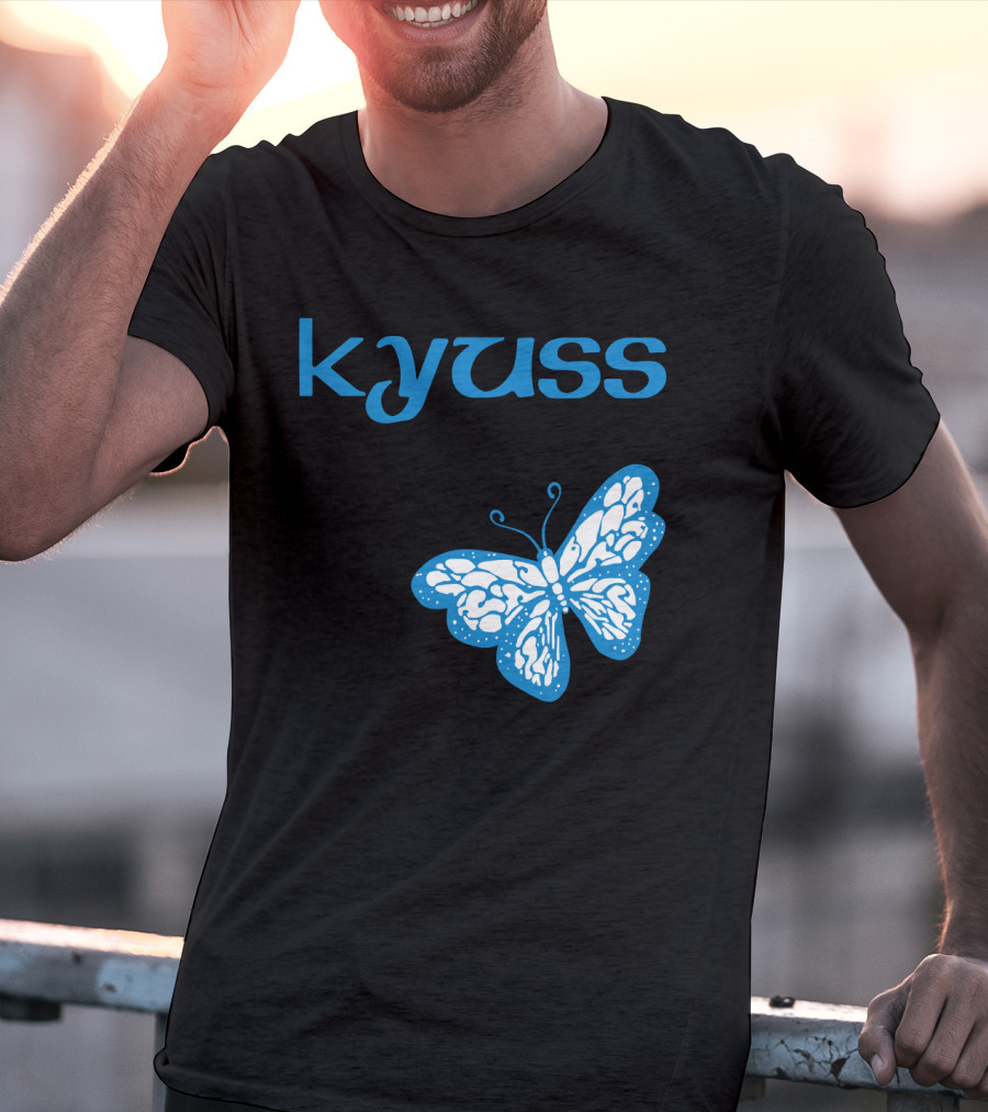 Kyuss Blue Butterfly T-Shirt