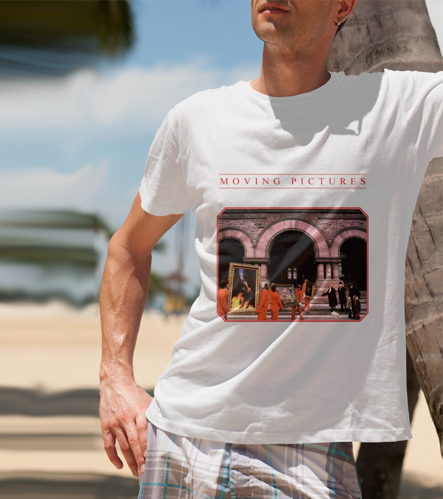 Rush Moving Pictures Album Cover Art T-Shirt