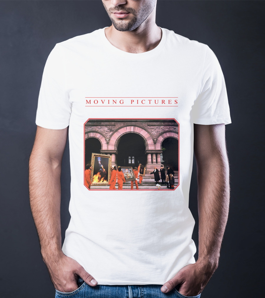 Rush Moving Pictures Album Cover Art T-Shirt