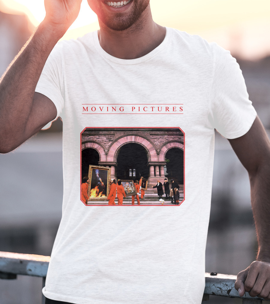Rush Moving Pictures Album Cover Art T-Shirt