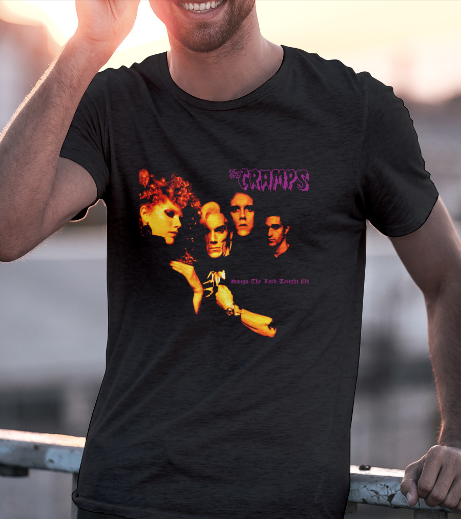The Cramps Songs The Lord Taught Us Album Cover Tcr T-Shirt