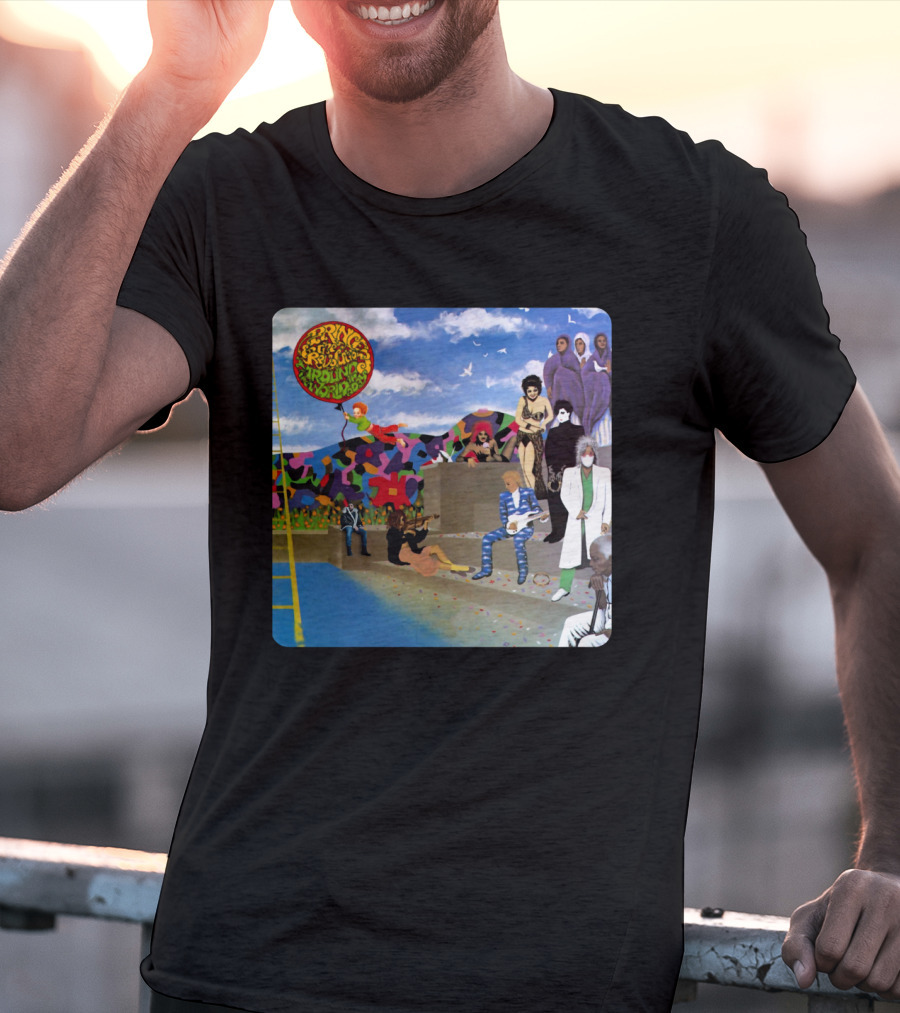 Prince Around The World In A Day Album Cover Art T-Shirt
