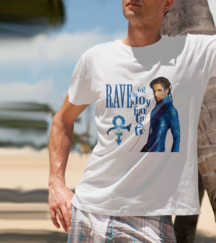 Rave Un2 The Joy Fantastic Prince Symbol Blue Outfit T-Shirt