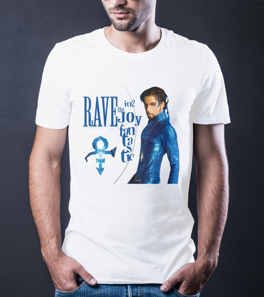 Rave Un2 The Joy Fantastic Prince Symbol Blue Outfit T-Shirt