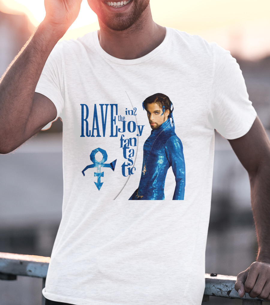 Rave Un2 The Joy Fantastic Prince Symbol Blue Outfit T-Shirt