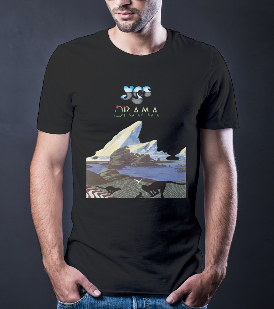 Yes Drama Album Cover Art Landscape T-Shirt
