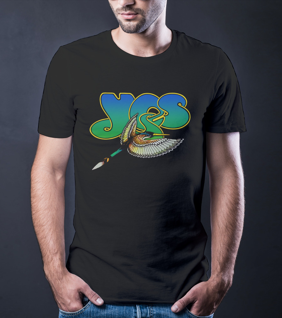 Yes Logo With Bird T-Shirt
