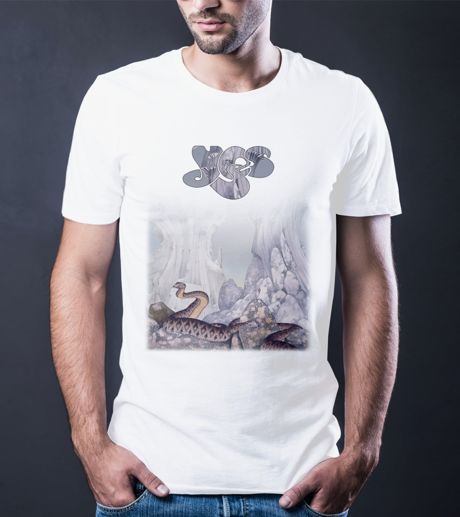 Yes Album 44 Roger Dean Art Snake T-Shirt