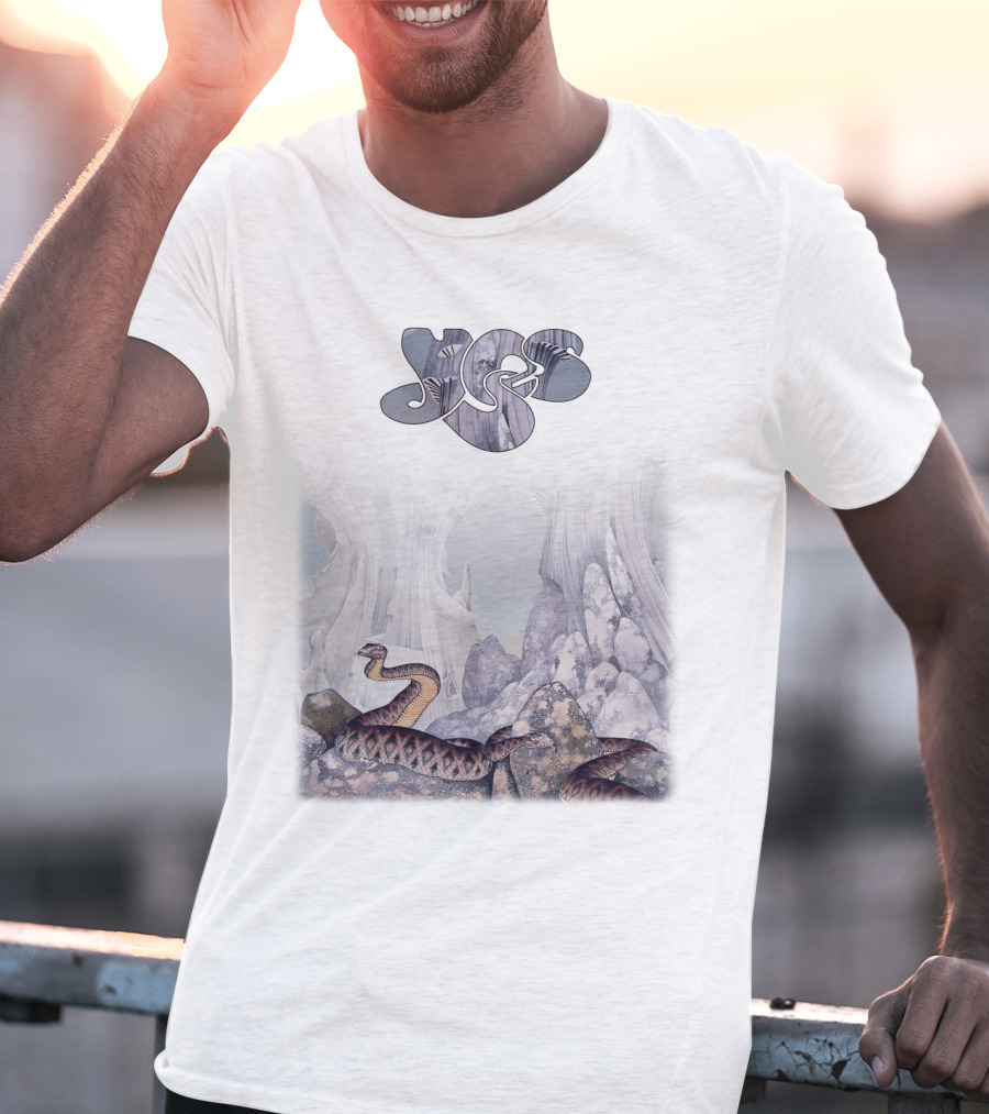 Yes Album 44 Roger Dean Art Snake T-Shirt
